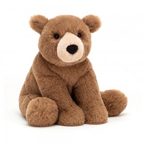 Pluszaki Jellycat Woody Miś,26cm x 15cm x 12cm Brązowe | Polska YOTU-59873