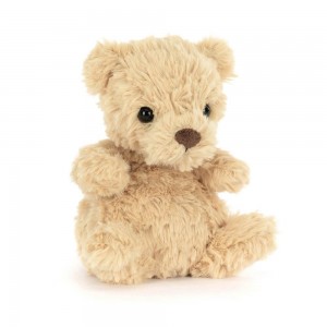 Pluszaki Jellycat Yummy Miś,15cm x 8cm x 7cm Żółte | Polska MZET-87059