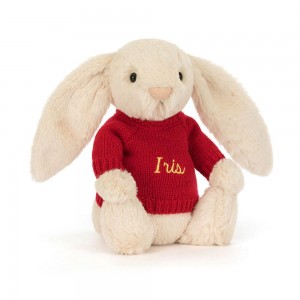Swetry Jellycat Bashful Luxe Króliczek Willow,31cm x 12cm x 9cm Beżowe | Polska OHLQ-70586