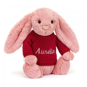 Swetry Jellycat Bashful Petal Króliczek,31cm x 12cm x 9cm Różowe | Polska ZETX-76912