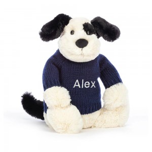 Swetry Jellycat Bashful Puppy,31cm x 12cm x 9cm Białe | Polska QKJT-03496