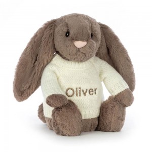 Swetry Jellycat Bashful Truffle Króliczek with Cream,31cm x 12cm x 9cm Brązowe | Polska VPOI-08172