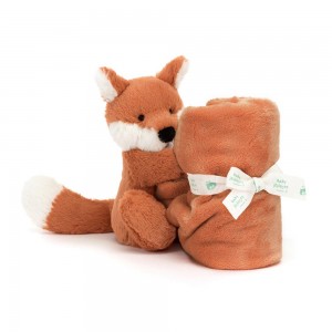Szmatka Przytulanka Jellycat Bashful Fox Cub,15cm x 34cm x 34cm Pomarańczowe | Polska RFVE-41523
