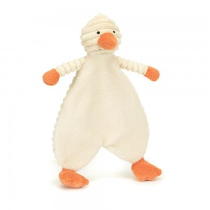 Szmatka Przytulanka Jellycat Cordy Roy Duckling,25cm x 18cm x 8cm Żółte | Polska VATX-56724