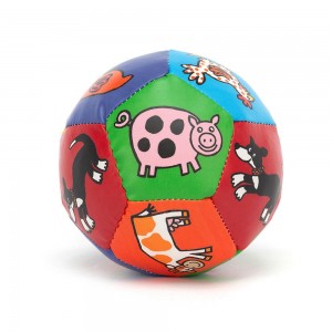 Szmatka Przytulanka Jellycat Farm Tails Boing Ball,10cm x 10cm x 10cm Czerwone | Polska GBRU-42380