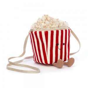 Torebka Jellycat Amuseables Popcorn,19cm x 12cm x 12cm Czerwone | Polska ZIGU-73980