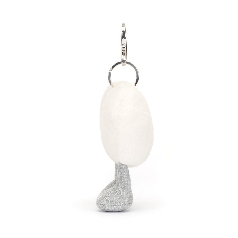 Brelok Jellycat Amuseables Cream Heart,13cm x 9cm x 3cm Białe | Polska  EPJH-82179