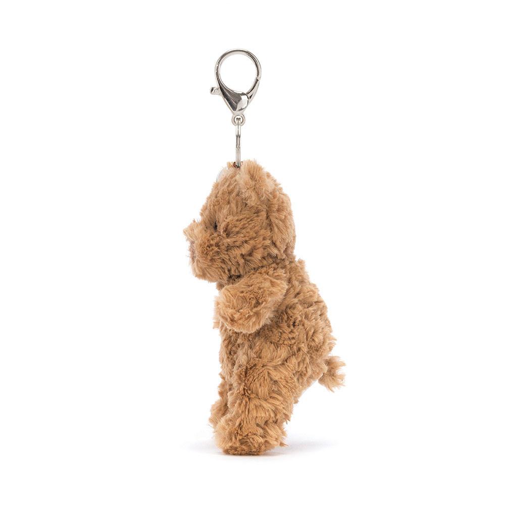 Brelok Jellycat Bartholomew Miś,18cm x 6cm x 5cm Brązowe | Polska  ERMO-29840
