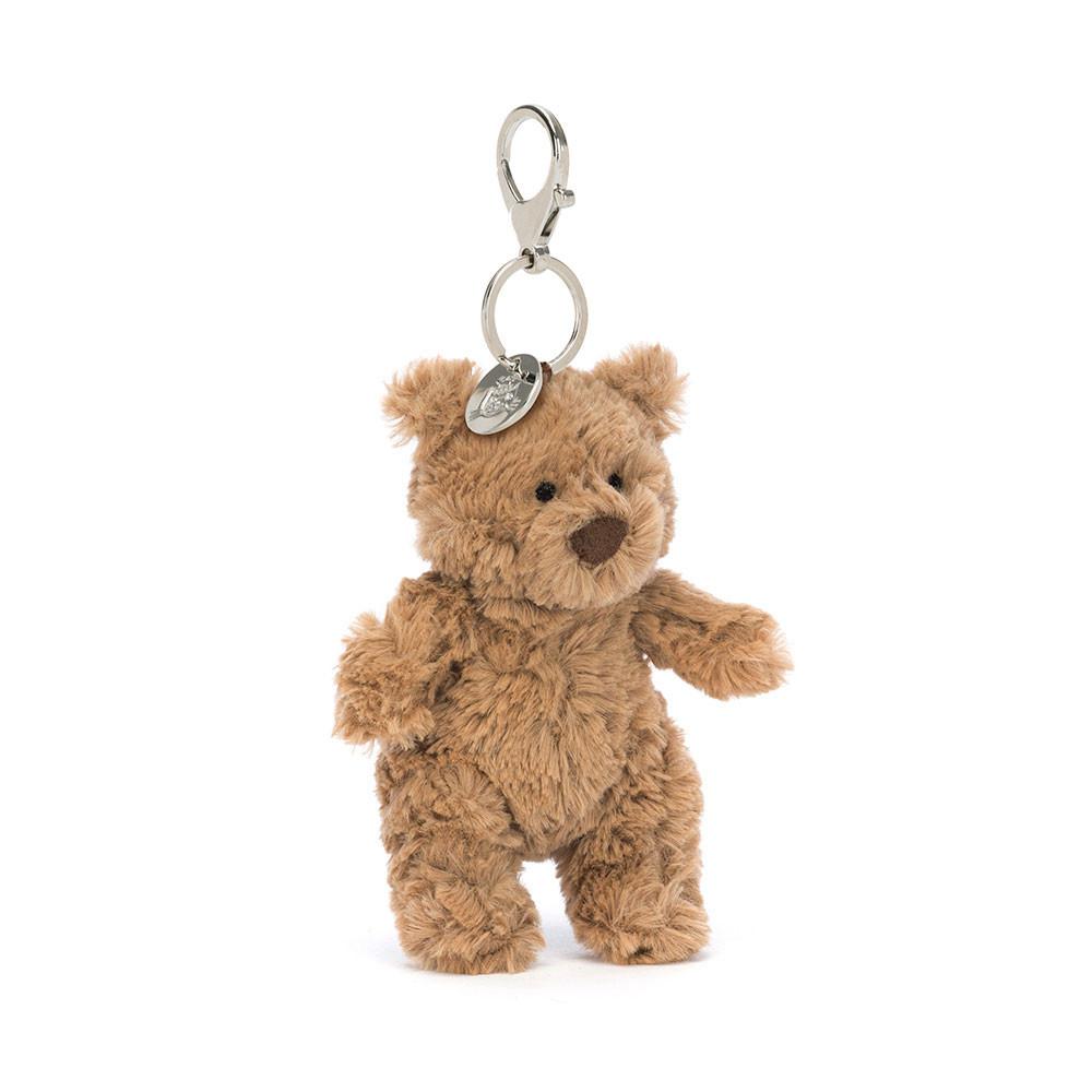Brelok Jellycat Bartholomew Miś,18cm x 6cm x 5cm Brązowe | Polska  ERMO-29840