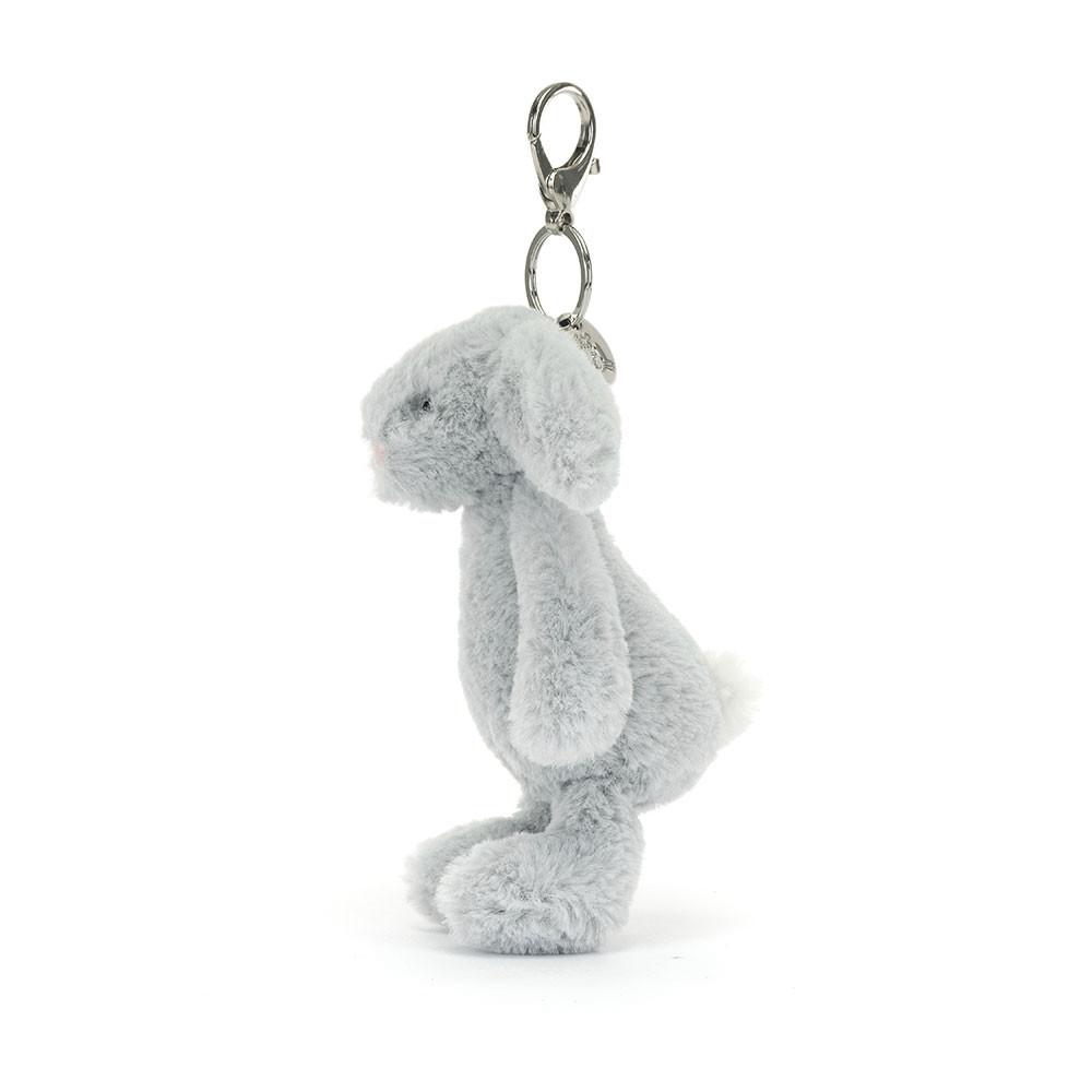 Brelok Jellycat Bashful Króliczek,15cm x 4cm x 3cm Szare | Polska  PTMY-02387