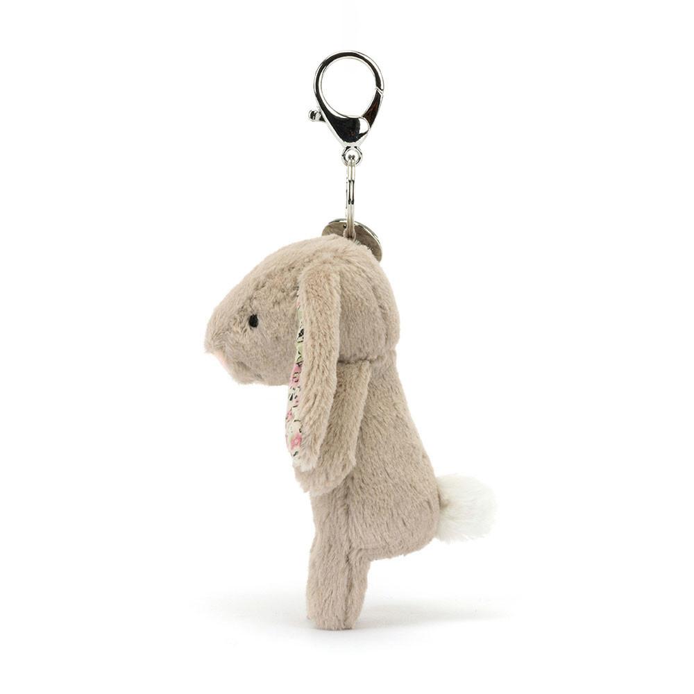 Brelok Jellycat Blossom Króliczek,17cm x 4cm x 3cm Beżowe | Polska  XQSH-57062