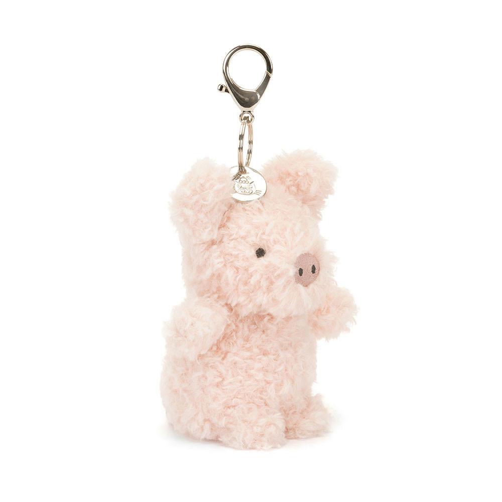Brelok Jellycat Little Pig,17cm x 6cm x 8cm Różowe | Polska  VYKD-48372