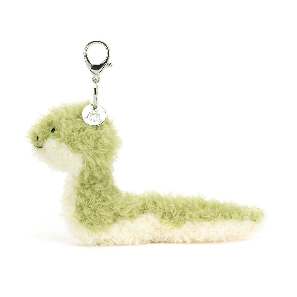 Brelok Jellycat Little Snake,16cm x 5cm x 16cm Zielone | Polska  AGDC-76058