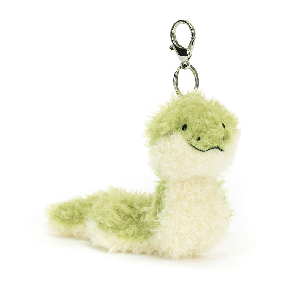 Brelok Jellycat Little Snake,16cm x 5cm x 16cm Zielone | Polska  AGDC-76058