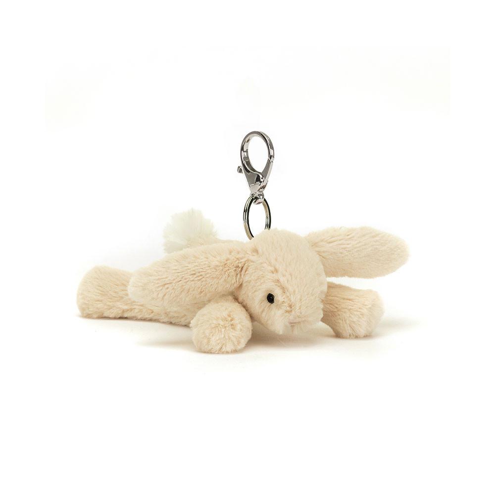 Brelok Jellycat Smudge Rabbit,13cm x 6cm x 16cm Beżowe | Polska  TLZX-03795