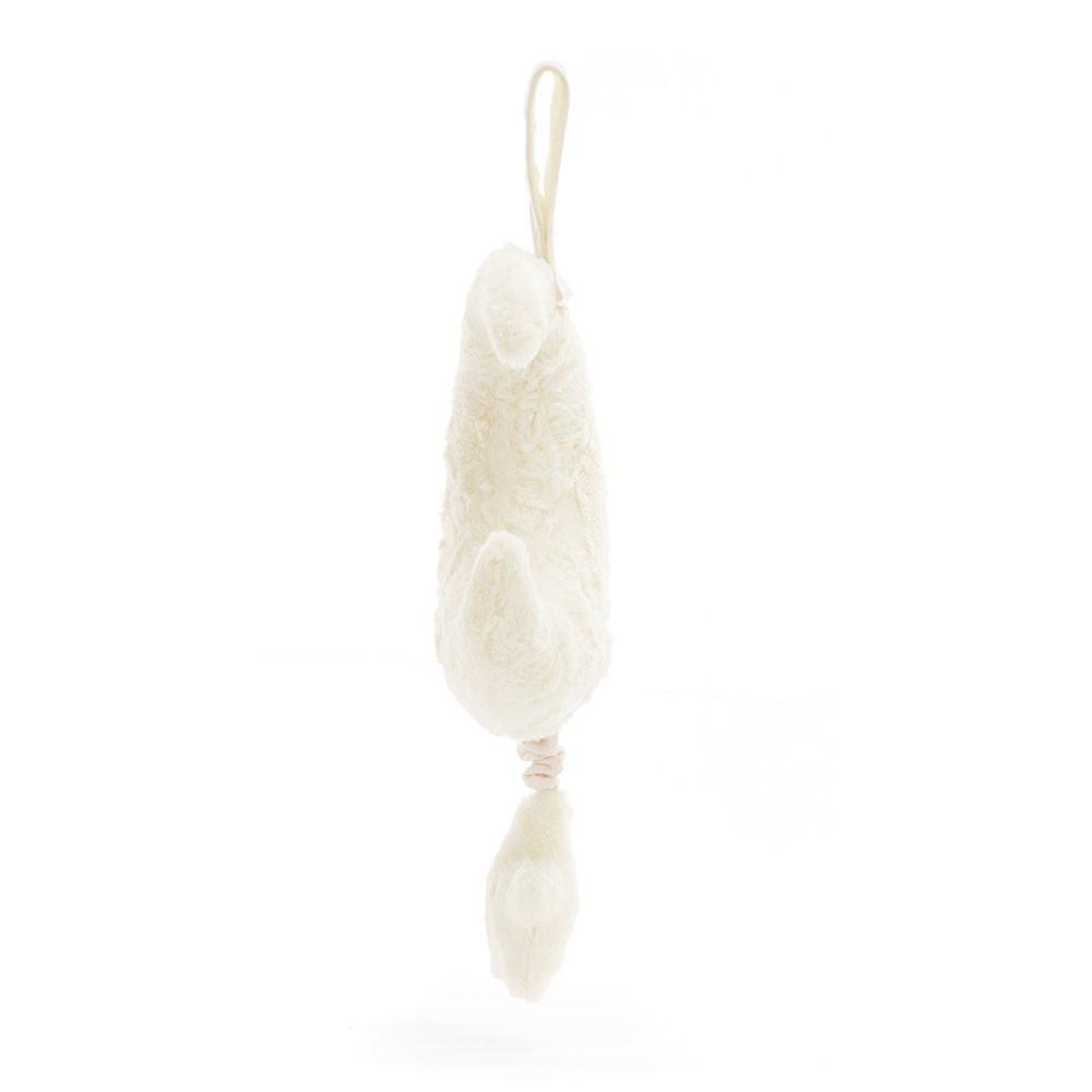 Dziecko Jellycat Amuseables Moon Musical Pull,28cm x 15cm x 6cm Białe | Polska  RDAX-80975