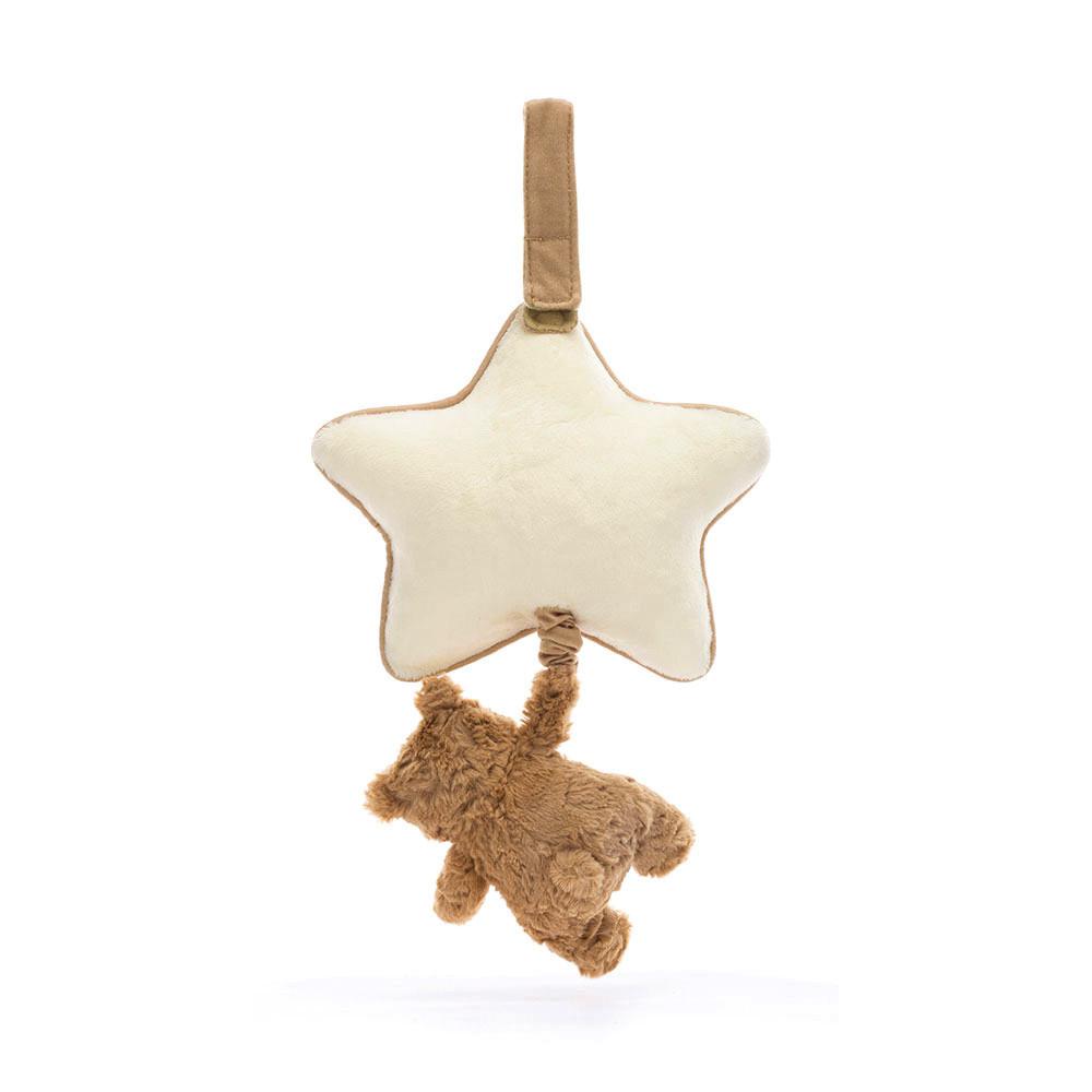 Dziecko Jellycat Bartholomew Miś Musical Pull,30cm x 18cm x 5cm Brązowe | Polska  WBPY-38605