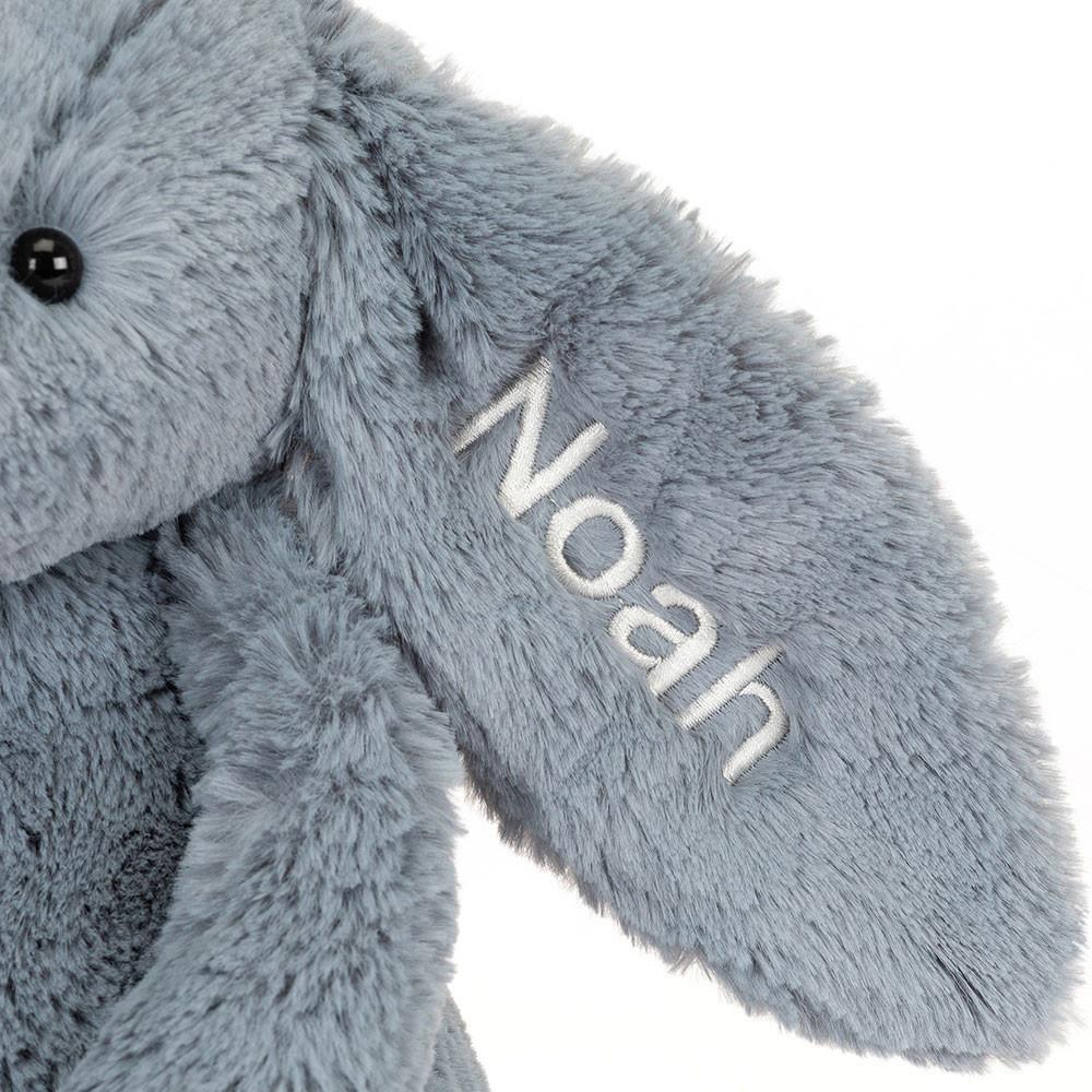 Dziecko Jellycat Bashful Dusky Króliczek Medium,31cm x 12cm x 9cm Niebieskie | Polska  BTQV-36419