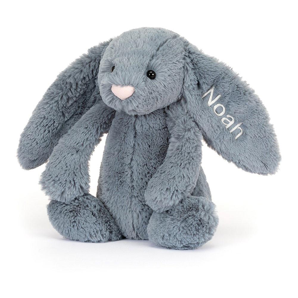 Dziecko Jellycat Bashful Dusky Króliczek Medium,31cm x 12cm x 9cm Niebieskie | Polska  BTQV-36419