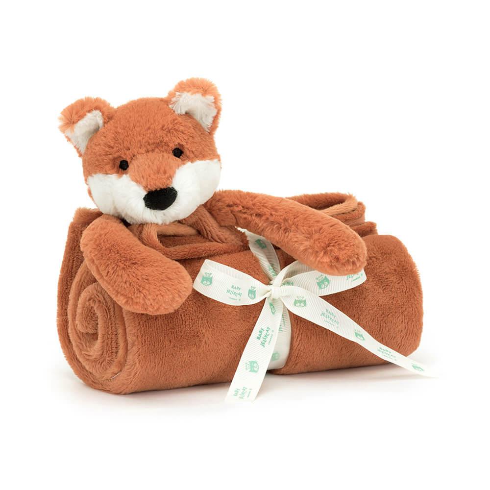 Dziecko Jellycat Bashful Fox Cub Szmatka Przytulanka,56cm x 70cm x 9cm Pomarańczowe | Polska  YMKC-49526