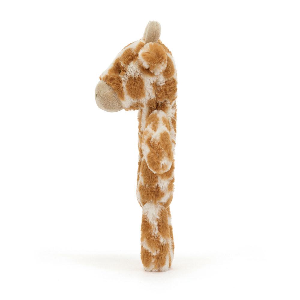 Dziecko Jellycat Bashful Giraffe Ring Rattle,18cm x 8cm x 2cm Pomarańczowe | Polska  GHMF-48092