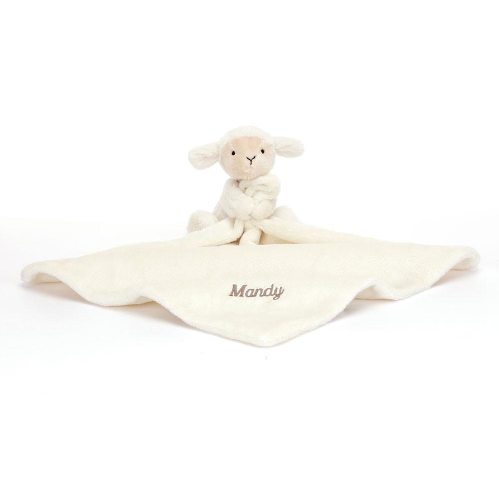 Dziecko Jellycat Bashful Lamb,15cm x 34cm x 34cm Białe | Polska  HKXI-37251