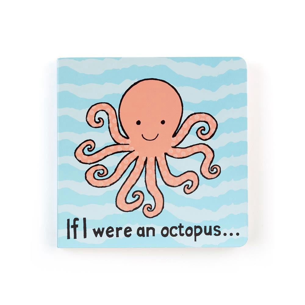 Dziecko Jellycat If I Were An Octopus and Odell Octopus Tiny, Pomarańczowe | Polska  WVQD-09732
