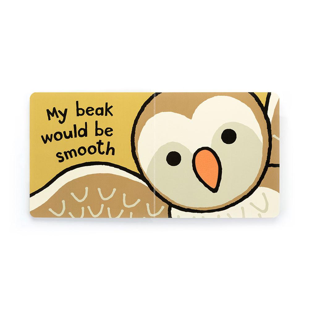 Dziecko Jellycat If I Were An Owl Board and Bashful Owl Medium, Białe | Polska  PQCD-36540