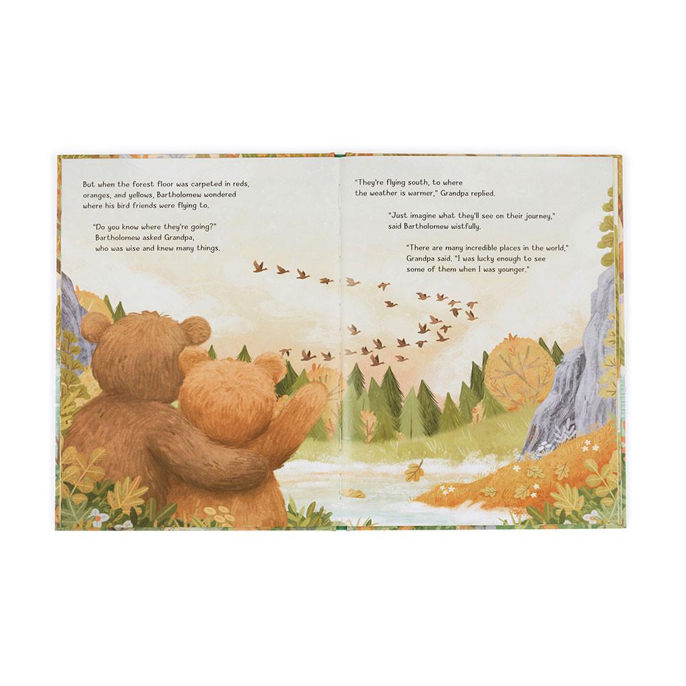 Dziecko Jellycat It's a Big World Bartholomew,29cm x 22cm x 1cm Brązowe | Polska  WKQX-41538