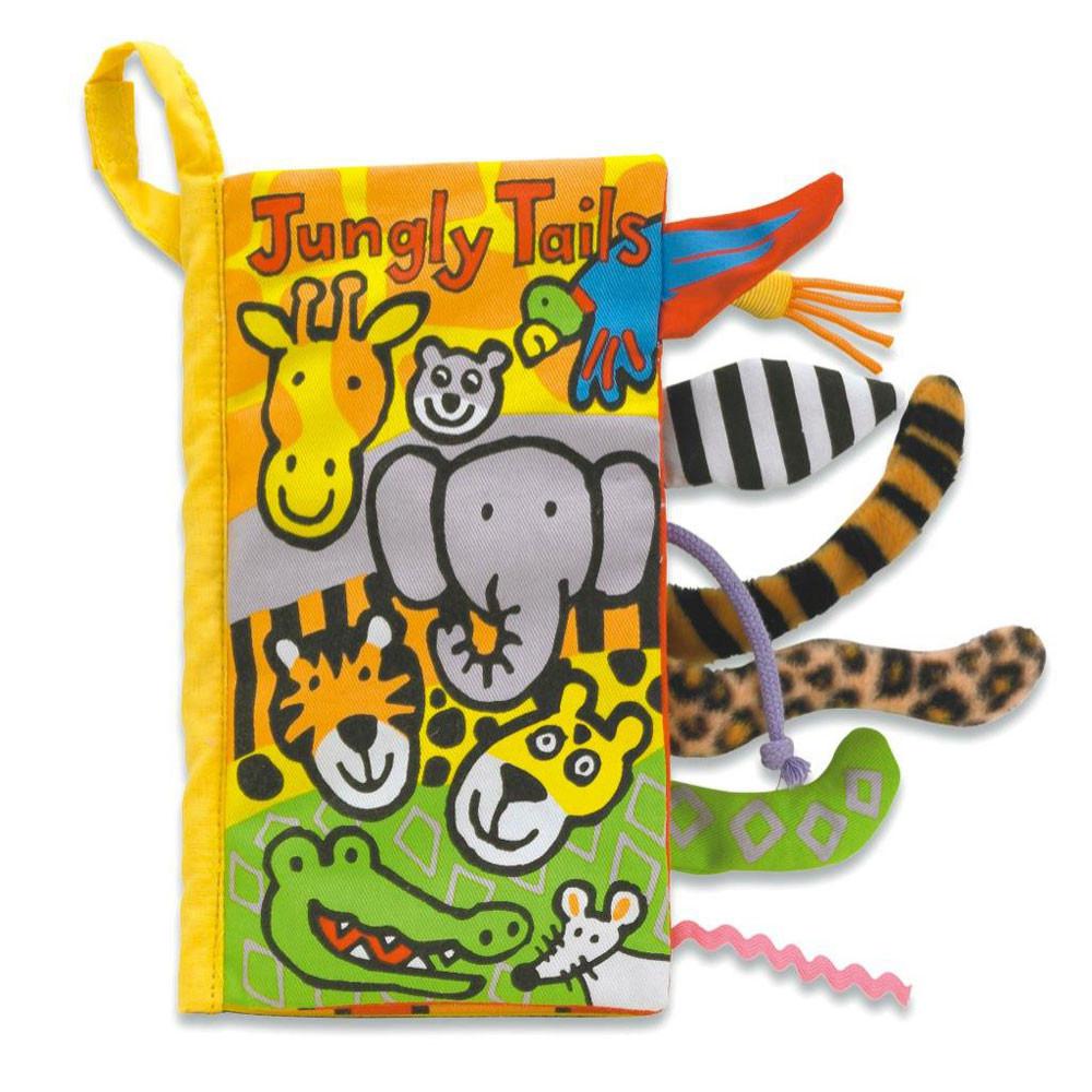 Dziecko Jellycat Jungly Tails Activity,22cm x 13cm x 5cm Żółte | Polska  EOUL-92713