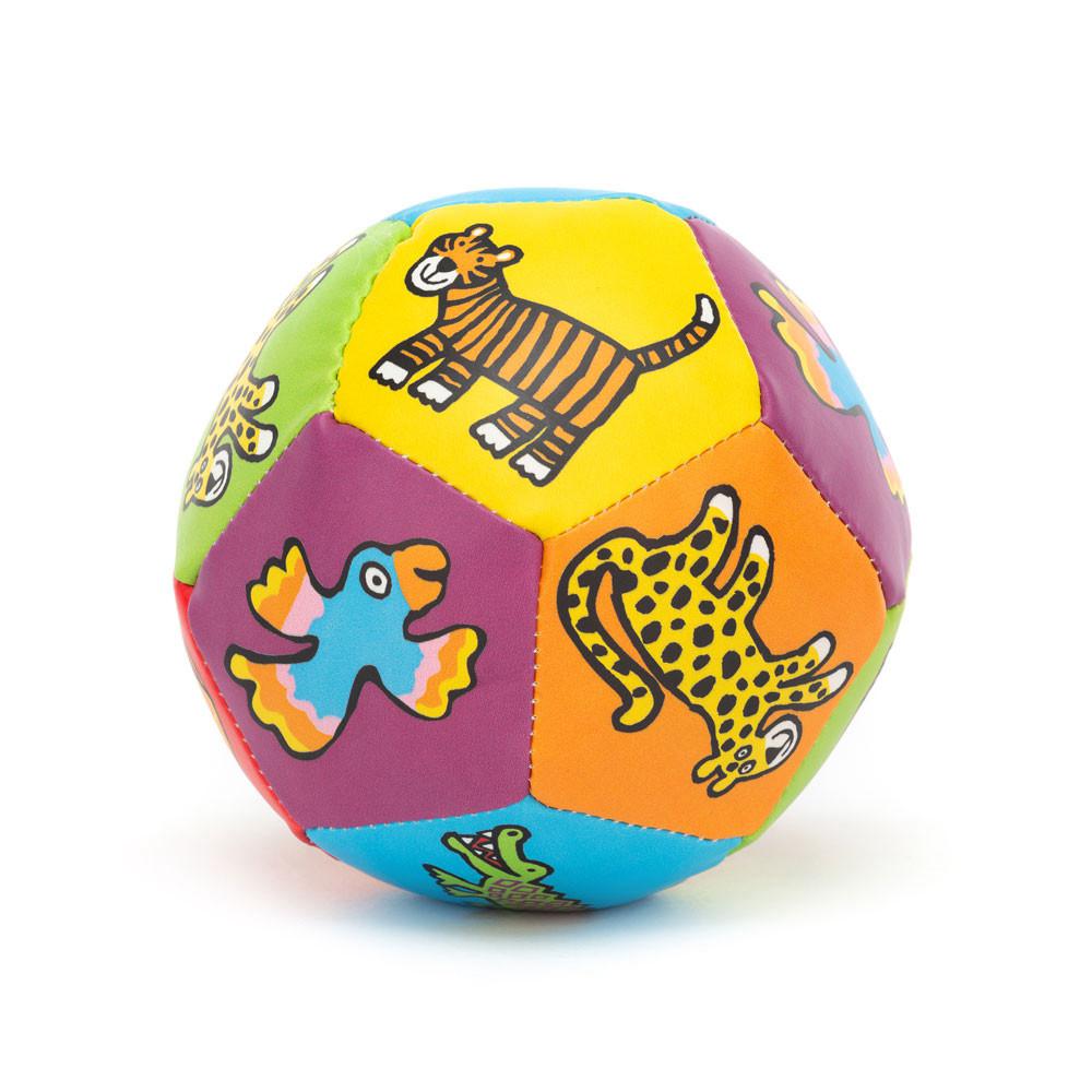 Dziecko Jellycat Jungly Tails Boing Ball,10cm x 10cm x 10cm Pomarańczowe | Polska  EYZG-69738