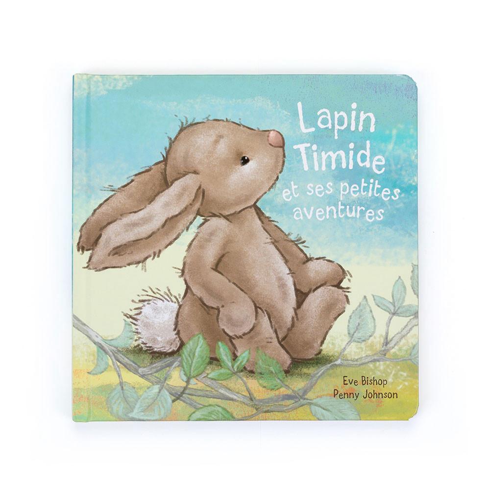 Dziecko Jellycat Lapin Timide Et Ses Petites Aventures and Bashful Króliczek Medium, Beżowe | Polska  YDEB-09452