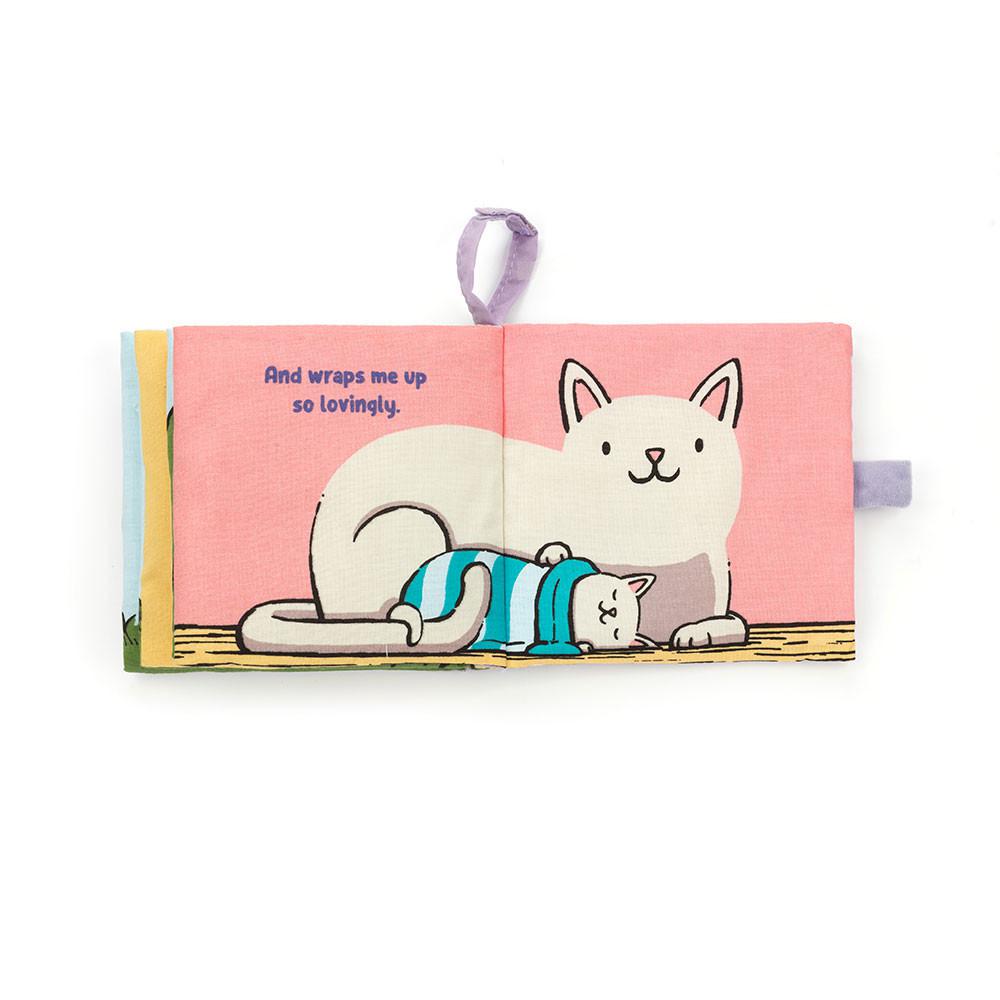 Dziecko Jellycat Mummy Loves Me,15cm x 15cm x 5cm Fioletowe | Polska  XMLW-49865