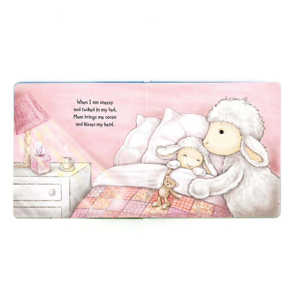 Dziecko Jellycat My Mum and Me and Bashful Lamb Medium, Białe | Polska  WKXA-72896