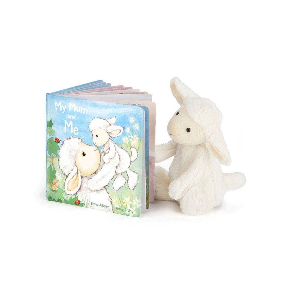 Dziecko Jellycat My Mum and Me and Bashful Lamb Medium, Białe | Polska  WKXA-72896