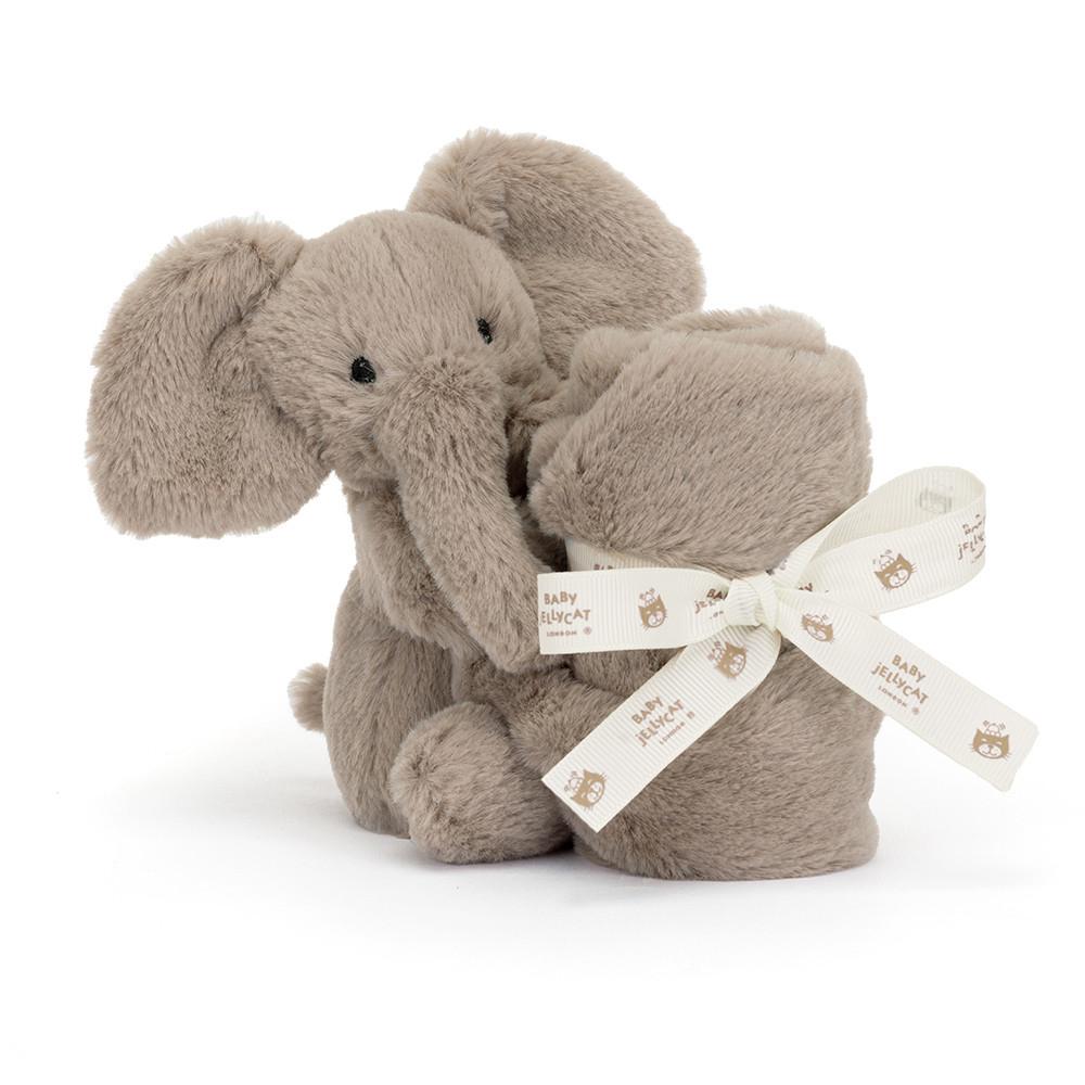 Dziecko Jellycat Smudge Słoń,15cm x 34cm x 34cm Szare | Polska  BYDZ-20587