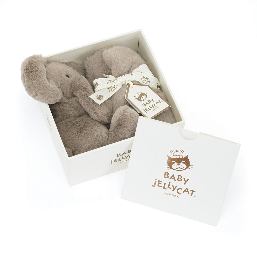 Dziecko Jellycat Smudge Słoń,15cm x 34cm x 34cm Szare | Polska  BYDZ-20587