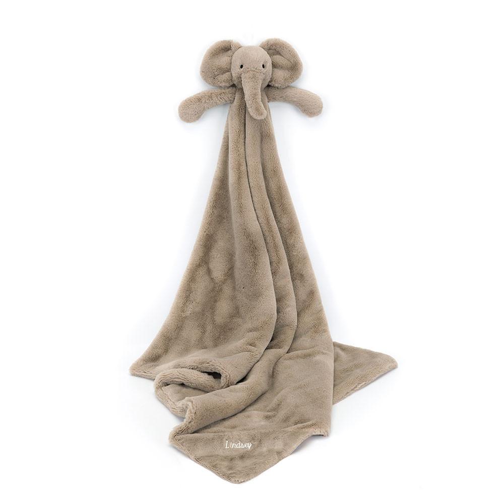 Dziecko Jellycat Smudge Słoń Szmatka Przytulanka,56cm x 70cm x 9cm Szare | Polska  ZAVX-85904