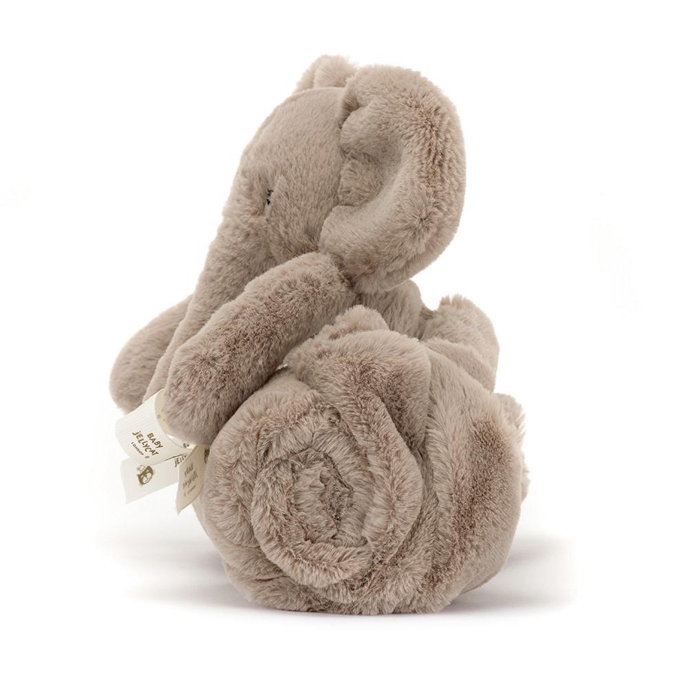 Dziecko Jellycat Smudge Słoń Szmatka Przytulanka,56cm x 70cm x 9cm Szare | Polska  MNAB-03942