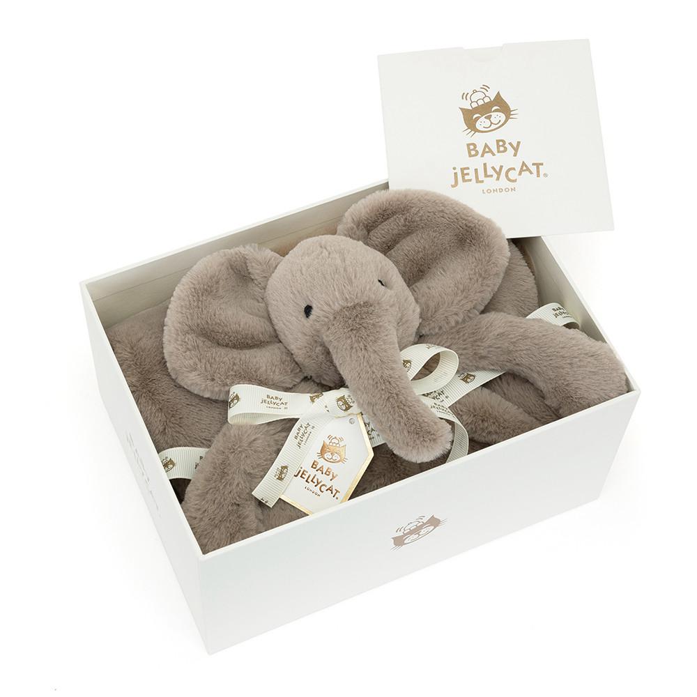 Dziecko Jellycat Smudge Słoń Szmatka Przytulanka,56cm x 70cm x 9cm Szare | Polska  MNAB-03942