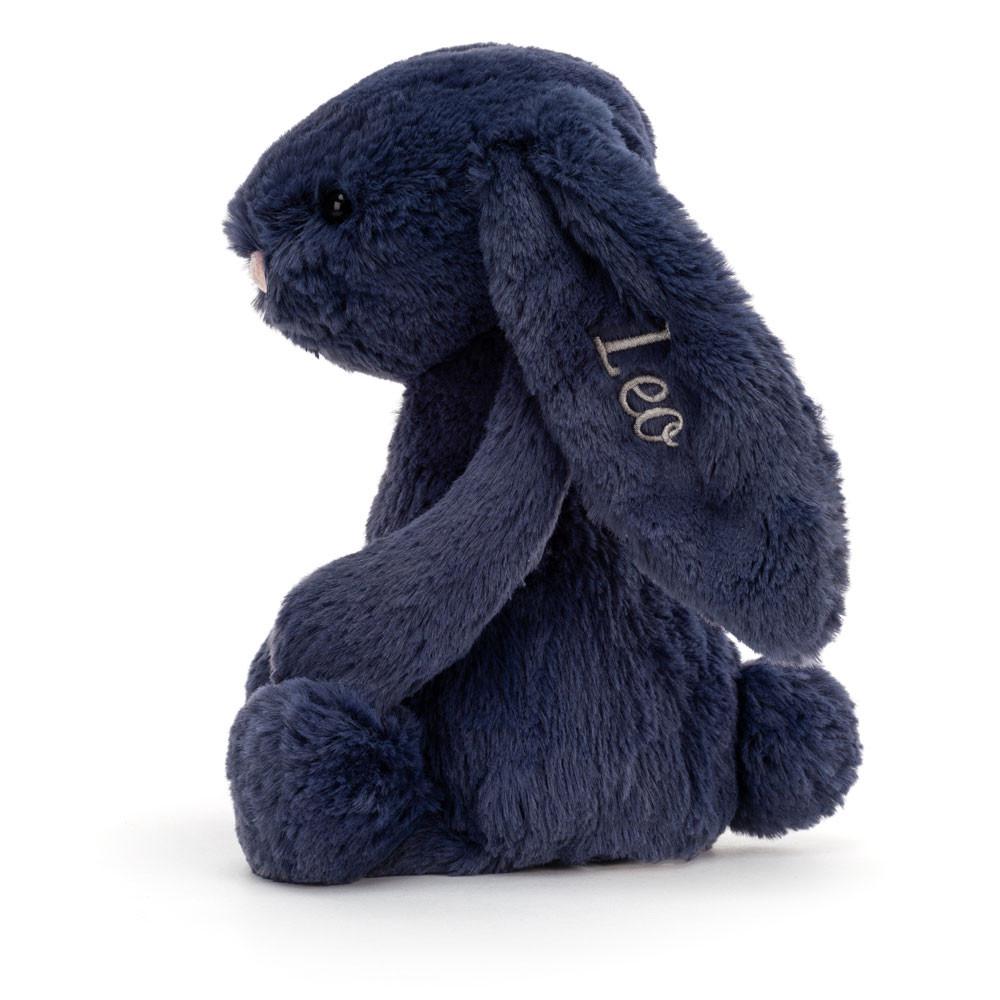 Królik Jellycat Bashful Króliczek Medium,31cm x 12cm x 9cm Niebieskie | Polska  LYKB-83597