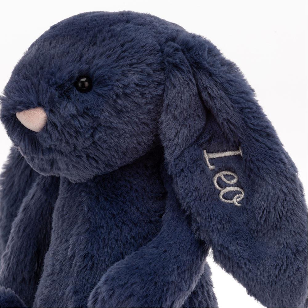 Królik Jellycat Bashful Króliczek Medium,31cm x 12cm x 9cm Niebieskie | Polska  LYKB-83597