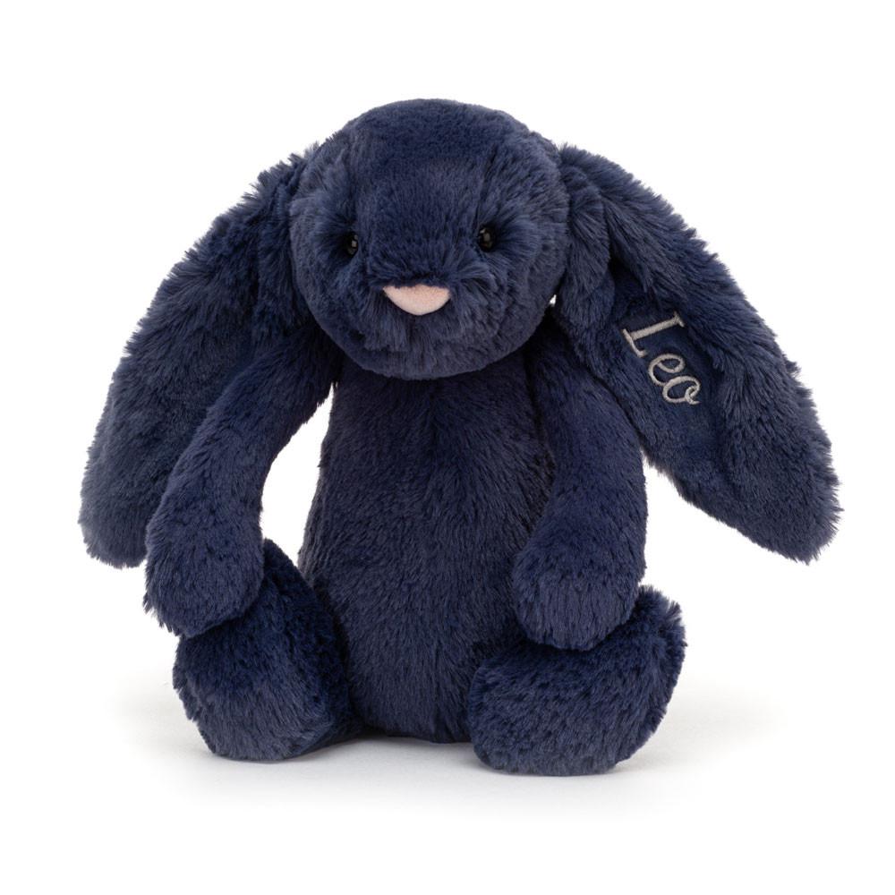 Królik Jellycat Bashful Króliczek Medium,31cm x 12cm x 9cm Niebieskie | Polska  LYKB-83597