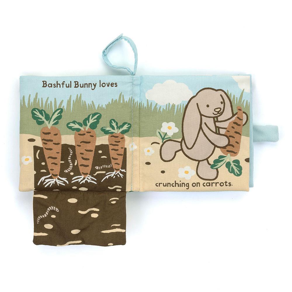 Książeczka Jellycat Bashful Króliczek Loves You,15cm x 15cm x 5cm Beżowe | Polska  HKPN-21864