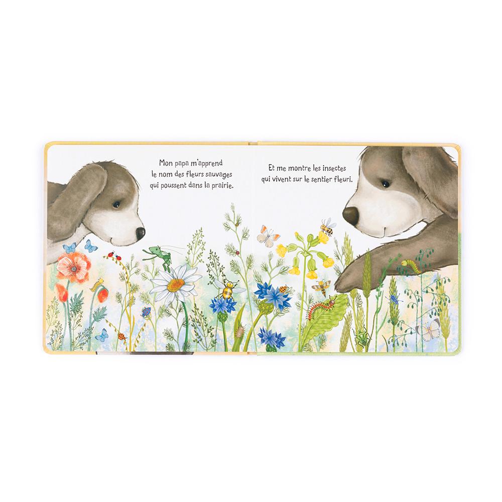 Książeczka Jellycat Caramel Le Toutou Timide Et Son Papa Livre,21cm x 21cm x 2cm Brązowe | Polska  ZIKL-76049