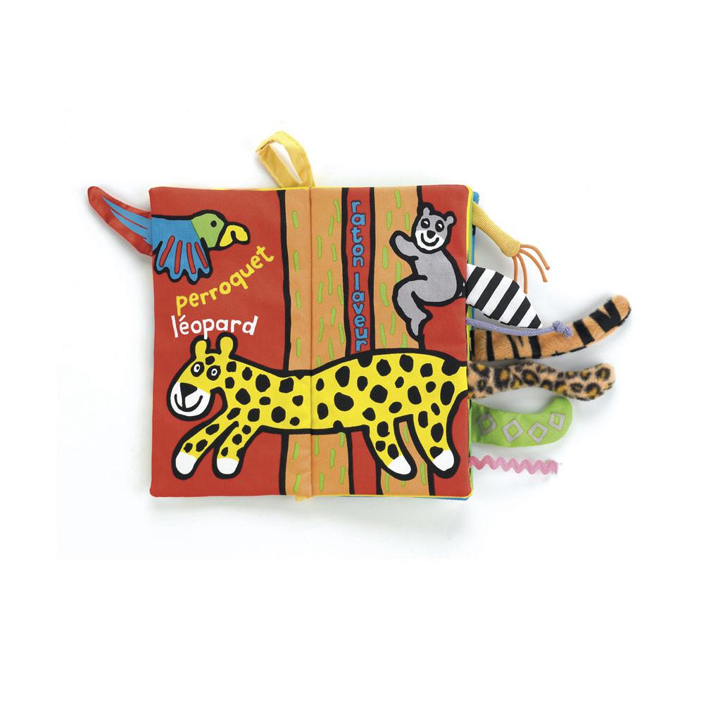 Książeczka Jellycat Coucou Jungle,22cm x 13cm x 5cm Żółte | Polska  EUGK-20487