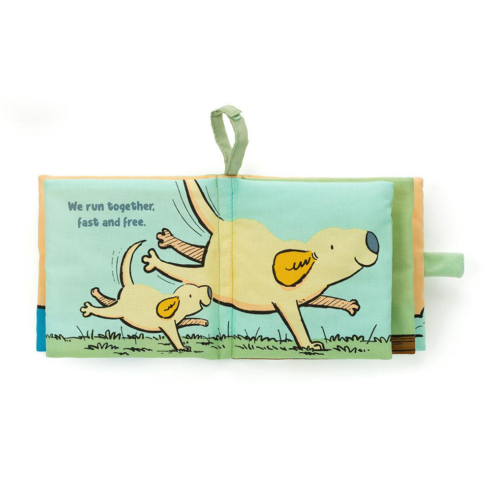 Książeczka Jellycat Daddy Loves Me,15cm x 15cm x 5cm Zielone | Polska  JXGU-45260
