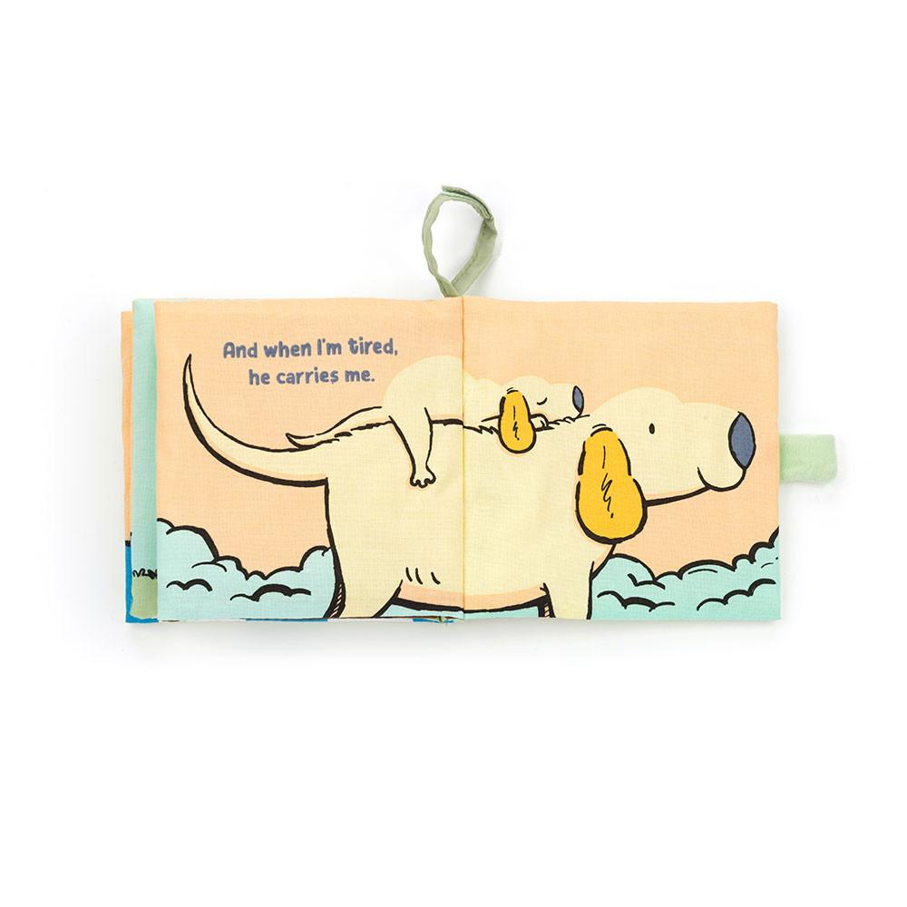 Książeczka Jellycat Daddy Loves Me,15cm x 15cm x 5cm Zielone | Polska  JXGU-45260