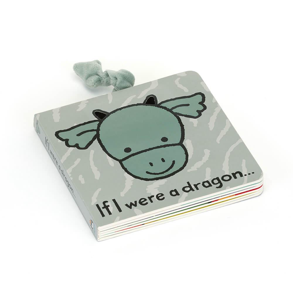 Książeczka Jellycat Dragon Board,15cm x 15cm x 2cm Zielone | Polska  VMZI-13754