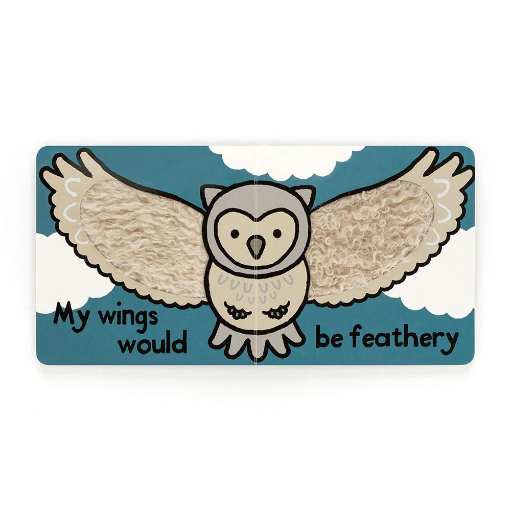Książeczka Jellycat If I Were An Owl,15cm x 15cm x 2cm Szare | Polska  XAIS-47651